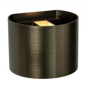 Artdelight Gyro - wandlamp - 9,7 x 13 x 11,2 cm - licht brons 