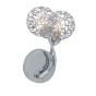 Virgo wandlamp - chroom