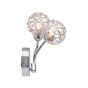 Virgo wandlamp - chroom