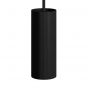 Creative Cables Tube - hanglamp 1L - Ø 12,5 x Ø 6 x 190 cm - zwart