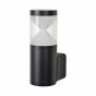 Lucide Teo LED - buiten wandverlichting - 12 x 20 x 8 cm - 7W LED incl. - IP54 - zwart
