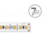 KLUS LED strip - 0,8cm breed, 500cm lengte - 24Vdc - dimbaar - 9,6W LED per meter - 120 LEDs per meter - IP20 - 2700K