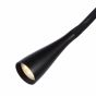 Lucide Zozy - bureaulamp - 12 x 9 x 30,5 cm - 3W dimbare LED incl. - zwart