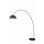 Lucide Mesh - staanlamp - 200 cm - zwart