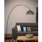 Lucide Mesh - staanlamp - 200 cm - zwart