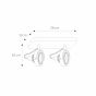 Lucide Tala LED - opbouwspot 2L - 28 x 12 x 20 cm - 2 x 12W dimbare LED incl. - wit