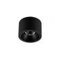 VK Lighting Orofi - opbouwspot - Ø 6,5 x 4,5 cm - 8W LED incl. - IP54 - zwart