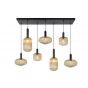 Lucide Maloto - hanglamp - 130 x 30 x 150 cm - amber