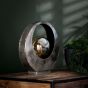 Vico Full Moon - tafellamp - 30 x 13 x 32 cm - oud zilver