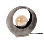 Vico Full Moon - tafellamp - 30 x 13 x 32 cm - oud zilver