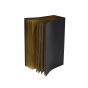 Lucide Extravaganza Livret - tafellamp - 16,5 x 15 x 22 cm - zwart en goud