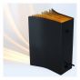 Lucide Extravaganza Livret - tafellamp - 16,5 x 15 x 22 cm - zwart en goud
