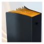 Lucide Extravaganza Livret - tafellamp - 16,5 x 15 x 22 cm - zwart en goud