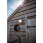 Lutec Curtis - buiten wandverlichting op zonne-energie met bewegingsmelder - 19 x 16,5 x 9,5 cm - 3W LED incl. - IP54 - donkergrijs