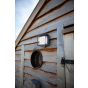 Lutec Curtis - buiten wandverlichting op zonne-energie met bewegingsmelder - 19 x 16,5 x 9,5 cm - 3W LED incl. - IP54 - donkergrijs