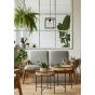 Lichtkoning Achille - hanglamp - 25 x 25 x 155 cm - zwart (actie!)