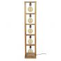 Vico Modulo - vloerlamp - Ø 28 x 135 cm - acaccia hout