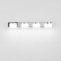 Nova Luce Sabia - spiegellamp - 51 x 9,8 x 7,5 cm - 20W LED incl. - IP44 - chroom