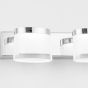Nova Luce Sabia - spiegellamp - 51 x 9,8 x 7,5 cm - 20W LED incl. - IP44 - chroom