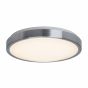 Brilliant Ethan - wand / plafondverlichting - Ø 33 x 10 cm - 12W LED incl. - IP21 - hoogwaardig staal / wit