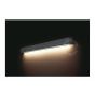 Zangra - wandverlichting - 5 x 7 x 122,5 cm - grafiet