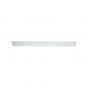 Artdelight Balk - plafondplaat voor 2 hanglampen - 120 x 9,5 x 3 cm - wit