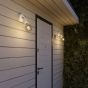 Creative Cables Eiva - buiten- en/of badkamerwandlamp met siliconen bevestiging - Ø 12,5 x 10,5 cm - IP65 - wit