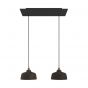 Creative Cables Coppa - hanglamp 2L - 67,5 x 120 cm - zwart 