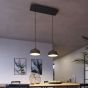 Creative Cables Coppa - hanglamp 2L - 67,5 x 120 cm - zwart 