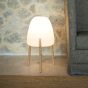 New Garden Rocket 70 - oplaadbare vloerlamp met zonnepaneel - Ø43 x 70 cm - 2,8W dimbare LED incl. - IP65 - wit