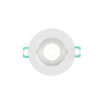 Sylvania Start Eco Spot - inbouwspot - Ø 87 mm, 74 mm inbouwmaat - 5,5W dimbare LED incl. - IP44 - 4000K - wit