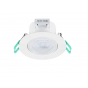 Sylvania Start Eco Spot - inbouwspot - Ø 87 mm, 74 mm inbouwmaat - 5,5W dimbare LED incl. - IP44 - 4000K - wit