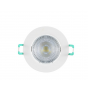 Sylvania Start Eco Spot - inbouwspot - Ø 87 mm, 74 mm inbouwmaat - 5,5W dimbare LED incl. - IP44 - 4000K - wit