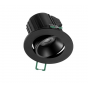 Sylvania Start Spot - inbouwspot - Ø 86 mm, 72 mm inbouwmaat - 9W dimbare LED incl. - IP44 - zwart