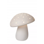 Lucide Fungo - tafellamp - 26,5 x 27 x 29 cm - wit