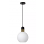 Lucide Julius - hanglamp - Ø 20 x 160 cm - opaal
