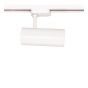 Projectlight Gemini - railspot - 6,5 x 12 x 18 cm - 13W dimbare LED incl. - wit en zilver