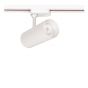 Projectlight Gemini - railspot - 6,5 x 12 x 18 cm - 13W dimbare LED incl. - wit en zilver