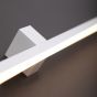 Maxlight Longbeam - spiegellamp - 60 x 7 cm - 4W LED incl. - IP54 - wit