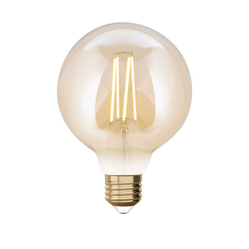 materiaal Etna onstabiel Lutec Smart LED lamp - Lutec Connect - Ø 9,5 x 14 cm - E27 - 7,5W -  dimfunctie via app - 2200 tot 5500K - amber | Lichtkoning