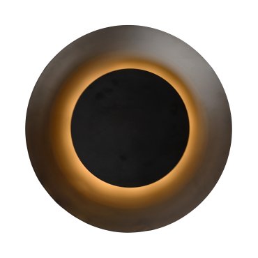 SHOWROOMMODEL - Lucide Foskal - plafondverlichting - Ø 34 x 7 cm - 12W LED incl.  - zwart