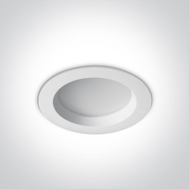 ONE Light Downlights Fixed LED - inbouw plafondverlichting - Ø 110 mm, Ø 95 mm inbouwmaat - 13W LED incl. - IP54 - wit