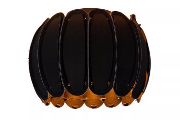 Lucide Spencer - plafondlamp - Ø 30 x 19,5 cm - zwart