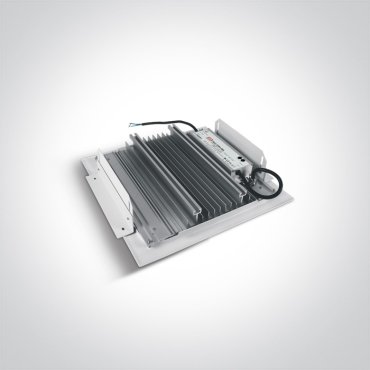 ONE Light LED High Power Boxes - inbouwspot - 414 x 414 mm, 380 x 380 mm inbouwmaat - 120W LED incl. - IP65 - wit - witte lichtkleur