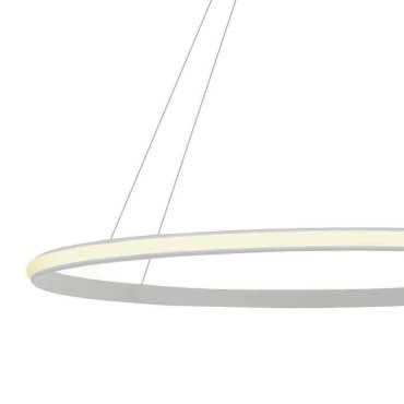 ONE Light LED Pendant Rings - hanglamp - Ø 100 x 150 cm - 25W LED incl. - wit