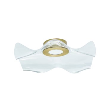 Nova Luce Siderno - plafondverlichting - 50 x 50 x 20 cm - 31W LED incl. - goud