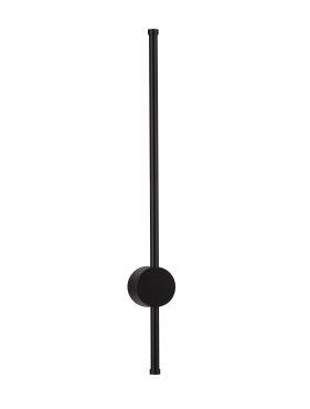 Nova Luce Ridge - buiten wandverlichting - 1,6 x 65 cm - 12W LED incl. - IP65 - zandzwart