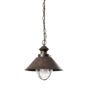 Faro Nautica - hanglamp - Ø 34,5 x 108 cm - IP33 - roestbruin