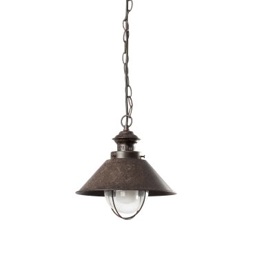 Faro Nautica - hanglamp - Ø 26 x 101,5 cm - IP33 - roestbruin
