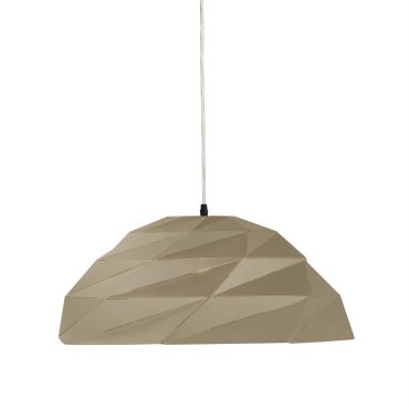 Searchlight Origami - hanglamp - Ø 47 x 150 cm - metallic goud